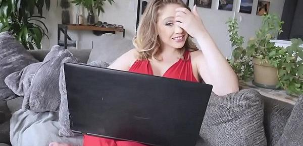  Hot mom caught stepson watch porn